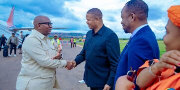 Haut-Katanga : Le président du Sénat en mission de sensibilisation aux processus de paix à Lubumbashi