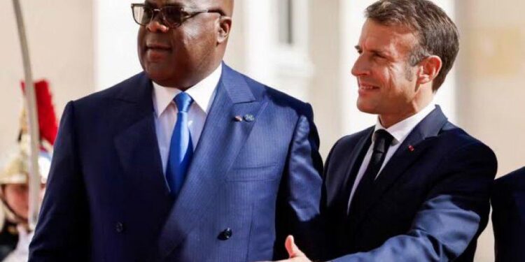 Candidature de la RDC à la Francophonie, situation humanitaire dans l’est: Félix Tshisekedi et Emmanuel Macron en tête-à-tête à Paris