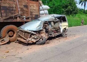 Kasaï central : 5 morts et plusieurs blessés dans un accident de trafic routier sur la RN 1 à Kazumba
