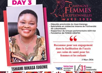 Femme exceptionnelle : Dr Eugénie Tshiami Bukasa, une femme aux actions visibles pour l&rsquo;accès aux soins de santé dans le Katanga