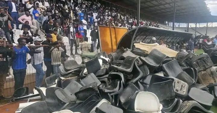 Troubles au Stade TP Mazembe : voici le bilan de la police qui pointe Lupopo ( document)