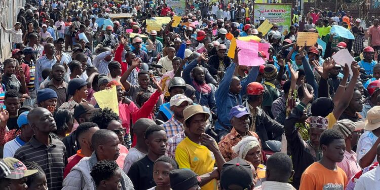 Attaque de drones à Goma : la population forcée de marcher par les rebelles pour dénoncer les récents bombardements