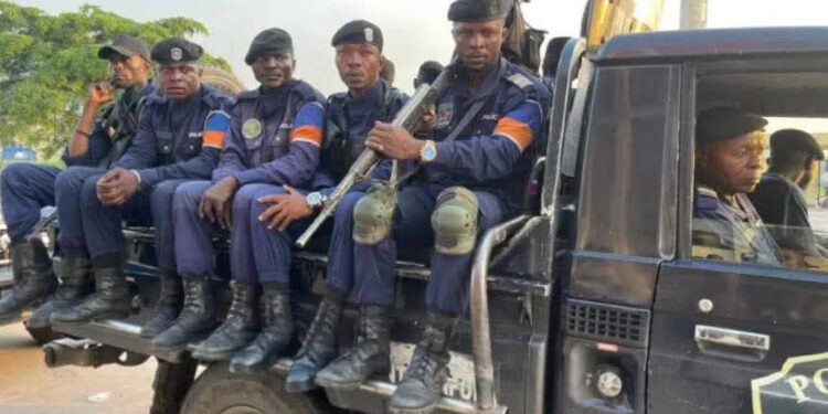 Insécurité à Kinshasa : Une brigade de la Légion nationale de la police d’intervention rapide installée à Masina pour renforcer la sécurité