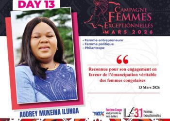 Femme exceptionnelle : Audrey Mukeina se distingue par sa résilience et son courage dans la promotion des droits de la femme et son autonomisation