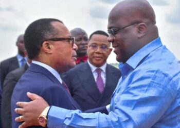 Coopération : Félix Tshisekedi félicite Denis Sassou Nguesso pour sa réélection à la présidence de la République du Congo