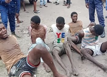 Insécurité à Kinshasa : Six présumés criminels interpellés à Selembao, deux en fuite