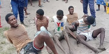 Insécurité à Kinshasa : Six présumés criminels interpellés à Selembao, deux en fuite