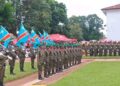 Kasai-Central : près de 300 nouveaux officiers militaires dont 2 éléments de la PNC et 8 ressortissants de la République centrafricaine prêtent serment à Kananga