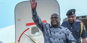 13e conférence des gouverneurs : Le président Félix Tshisekedi est arrivé mardi 24 mars à Bandundu