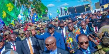 13e conférence des gouverneurs : Le président Félix Tshisekedi est arrivé mardi 24 mars à Bandundu