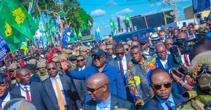 13e conférence des gouverneurs : Le président Félix Tshisekedi est arrivé mardi 24 mars à Bandundu