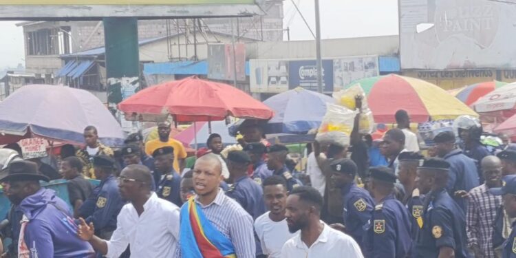 RDC: 16 militants de Lamuka transférés au parquet de Matete après leur arrestation à Ngaba