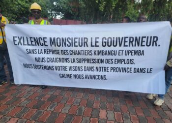 Haut-Katanga : des entreprises de construction alertent le chef de l’Etat sur des emplois mis en danger par l’arrêt des chantiers depuis 7 mois