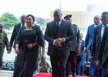 Kinshasa : Félix Tshisekedi rend un dernier hommage à Catherine Nzuzi wa Mbombo au Palais du peuple