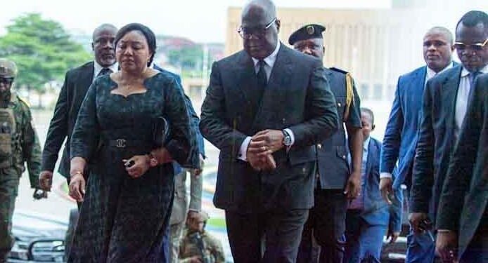 Kinshasa : Félix Tshisekedi rend un dernier hommage à Catherine Nzuzi wa Mbombo au Palais du peuple