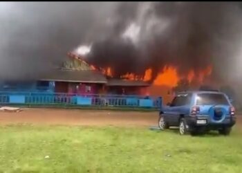 Urgent : un incendie d’origine inconnue ravage l’aéroport de BENI au nord-KIVU