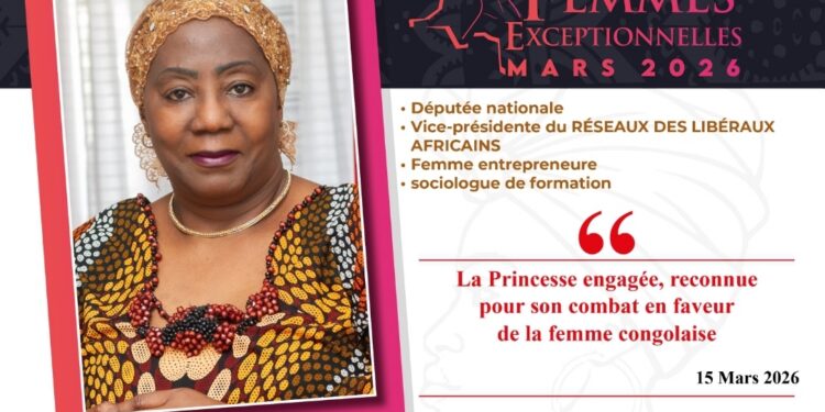 Dominique MUNONGO INAMIZI : La Princesse engagée, reconnue pour son combat en faveur de la femme congolaise.