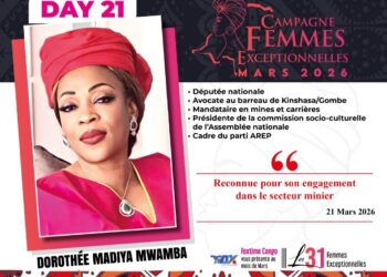 Dorothée Madiya Mwamba : Modèle de discipline, d’inspiration et de motivation pour la femme Congolaise