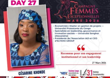Césarine Khonde : une femme exceptionnelle engagée dans l’autonomisation des femmes et la promotion des talents