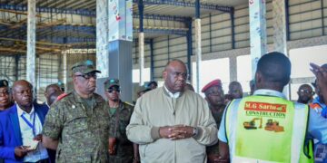 Ituri : Jean‑Pierre Bemba évalue l’avancement des travaux de modernisation de l’aéroport de Bunia