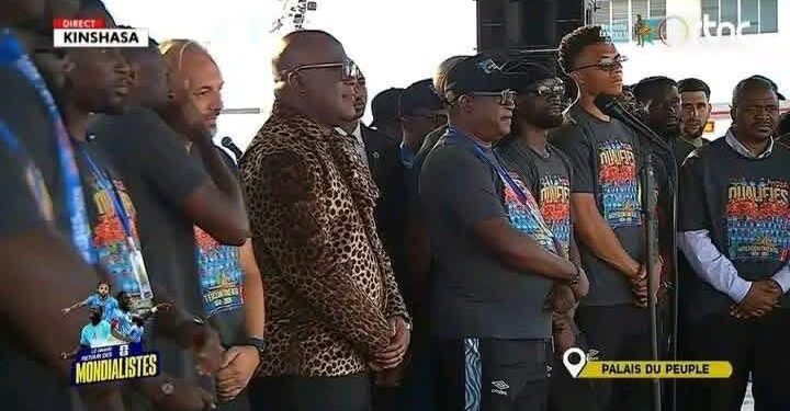 Qualification de la RDC pour le Mondial 2026 : Félix Tshisekedi offre une maison, une voiture et une prime à chaque joueur