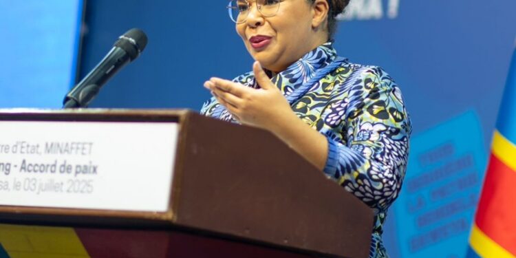 RDC : Thérèse Kayilwamba attendue à l’Assemblée nationale sur un présumé accord migratoire avec les États-Unis