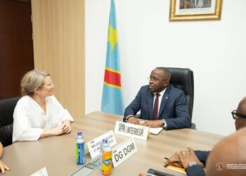 Fuite massive des congolais vers la Belgique : la Ministre belge chargée de l’asile reçue par le ministre de l’intérieur Jacquemain Shabani
