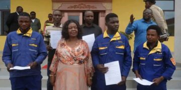 Scandale à Likasi : l’entreprise Kaipeng Mining emploie 1300 congolais sans contrat de travail , surprise désagréable pour le Ministre de l’emploi et Travail