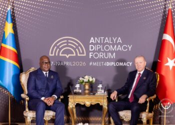 Coopération RDC–Türkiye : Tshisekedi et Erdoğan s’accordent pour porter les échanges commerciaux à 500 millions de dollars