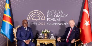 Coopération RDC–Türkiye : Tshisekedi et Erdoğan s’accordent pour porter les échanges commerciaux à 500 millions de dollars