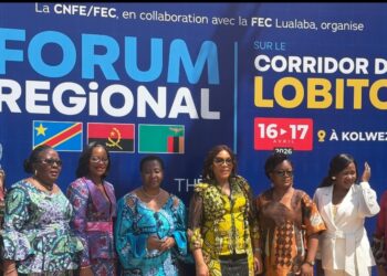 Forum régional sur le Corridor de Lobito à Kolwezi : Dominique Munongo Inamizi a plaidé pour une inclusion accrue des femmes entrepreneures dans ce projet stratégique