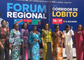 Forum régional sur le Corridor de Lobito à Kolwezi : Dominique Munongo Inamizi a plaidé pour une inclusion accrue des femmes entrepreneures dans ce projet stratégique