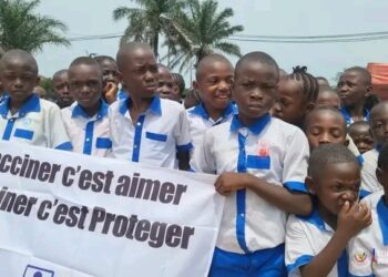 Kwango: la triple campagne intégrée de vaccination contre la rougeole, rubéole et la poliomyélite lancée