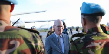 Ituri : James Swan en mission d&rsquo;évaluation de la situation sécuritaire à Bunia