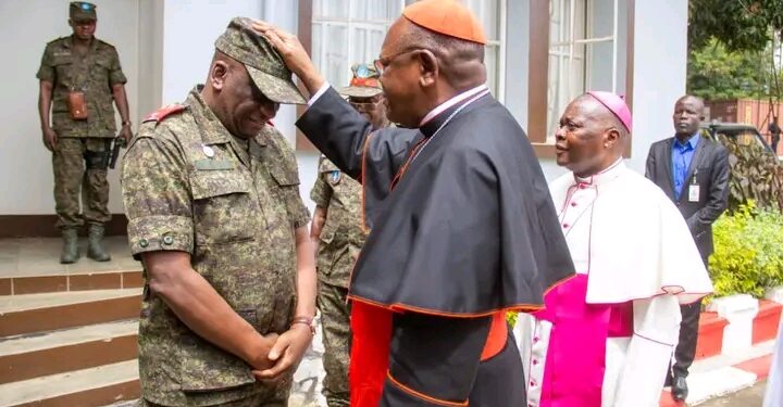 RDC : Le cardinal Fridolin Ambongo en mission pastorale en Ituri