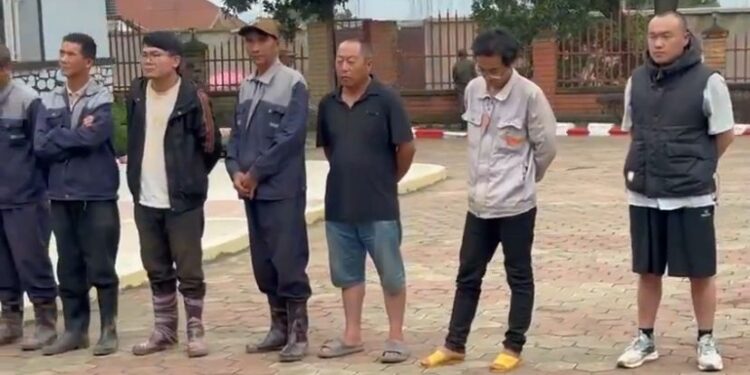 11 chinois arrêtés pour exploitation illégale de minerais à Djugu: le gouverneur militaire réclame une punition exemplaire