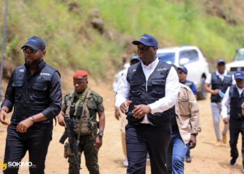 Relance de la SOKIMO: le PCA François Kakese et le DG Yannick Nzonde visitent le barrage de Budana