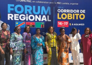 Forum régional sur le Corridor de Lobito à Kolwezi : Dominique Munongo Inamizi a plaidé pour une inclusion accrue des femmes entrepreneures dans ce projet stratégique