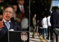 Arrivée des Migrants à Kinshasa : Le président colombien Gustavo Petro a ordonné à son Gouvernement de rapatrier tous ses ressortissants envoyés des Etats -Unis jusqu’en RDC avec les mains enchaînées