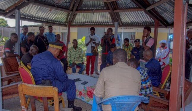 insécurité à Kinshasa : Après l’attaque de la paroisse Saint-Théophile à Kimbanseke, un poste de police réinstallé
