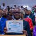 Fête du Travail : la chancellerie des ordres nationaux décore Me Fanon Beya Ngombe pour son leadership affirmé à la tête de l’ONEM