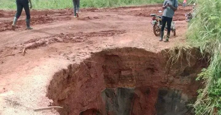 Kongo Central : la RN 16 reliant les territoires de Madimba et de Kimvula menacée de se couper
