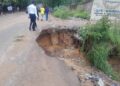 Kinshasa : l’avenue Université gravement endommagée après les pluies diluviennes