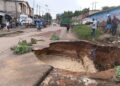 Kinshasa : La pluie de ce dimanche 10 mai aggrave les dégâts sur la route Kimwenza en réhabilitation