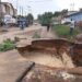 Kinshasa : La pluie de ce dimanche 10 mai aggrave les dégâts sur la route Kimwenza en réhabilitation