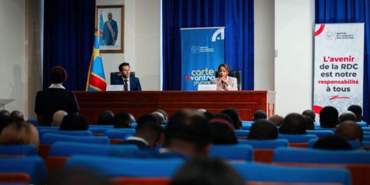 RDC : Grâce Kutino présente la « Carte Avantage Jeune (CAJ) », un programme pour renforcer l’accès des jeunes aux opportunités