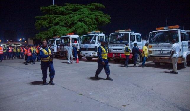 Embouteillages récurrents à Kinshasa : Le Commissaire provincial de la PNC appelle les agents de la PCR à la conscience professionnelle