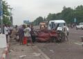 Limete industriel : Deux conducteurs de motos-taxis meurent dans une violente collision sur la Première Rue