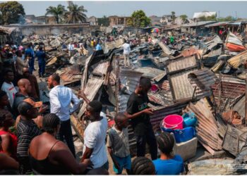 Kinshasa : Une trentaine de maisons ravagées par un incendie au camp militaire Bumba à Lemba