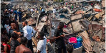Kinshasa : Une trentaine de maisons ravagées par un incendie au camp militaire Bumba à Lemba